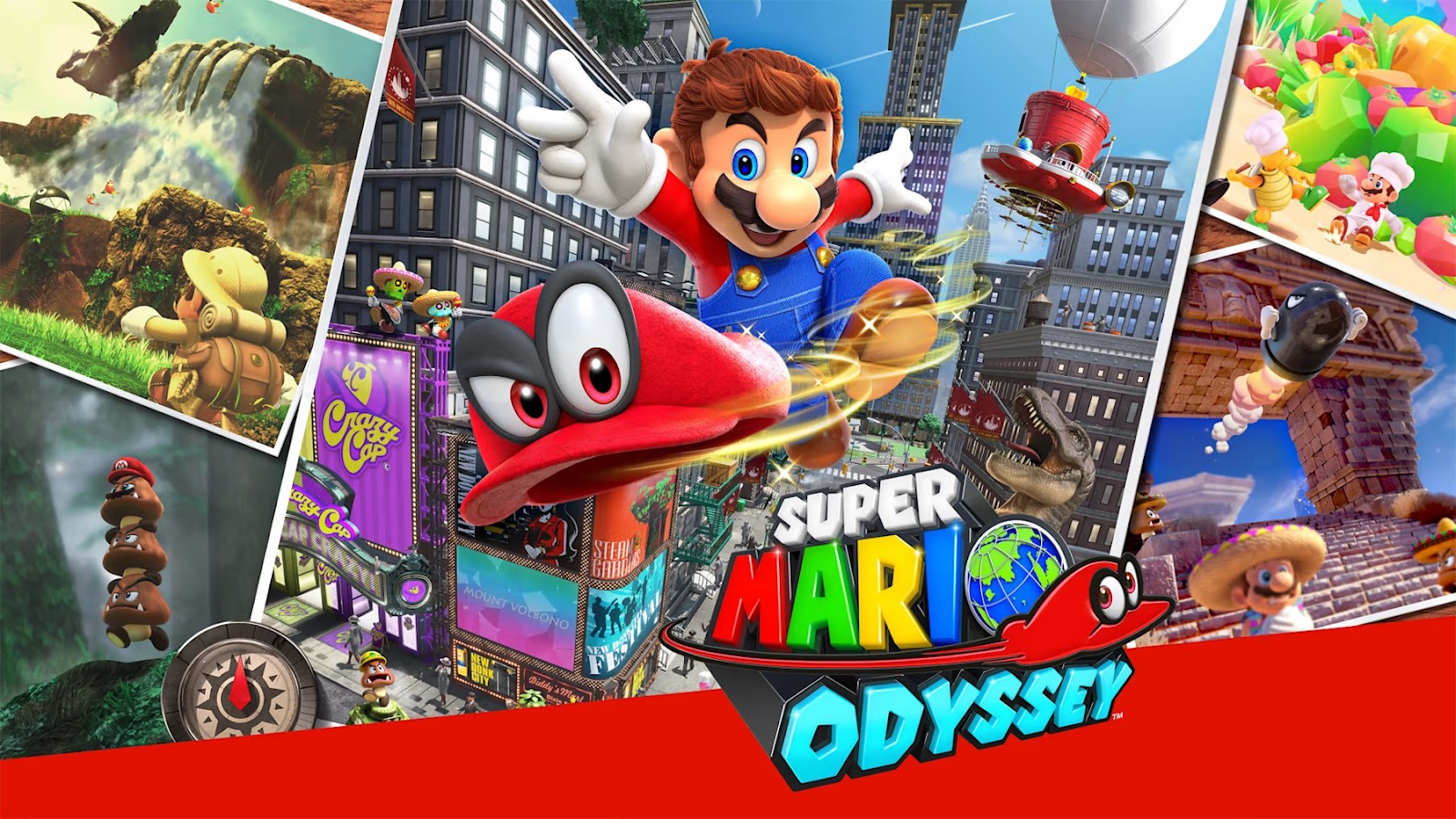 Super Mario Odyssey - 10 juegos más vendidos de Nintendo Switch