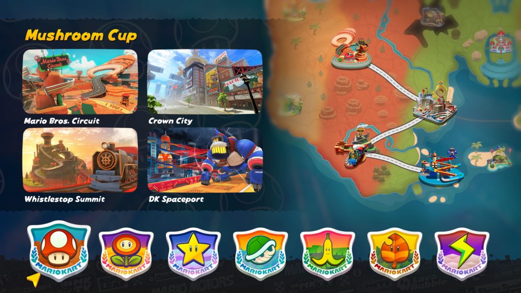 Circuites - Mario Kart World